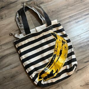 Andy Warhol Banana Canvas Bag